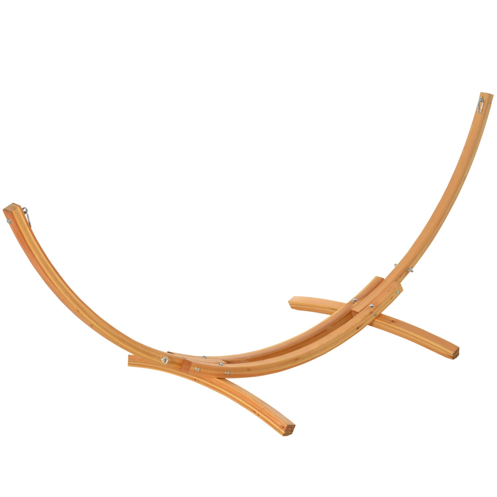 Wooden Universal Hammock Stand Garden Picnic Camp Accessory