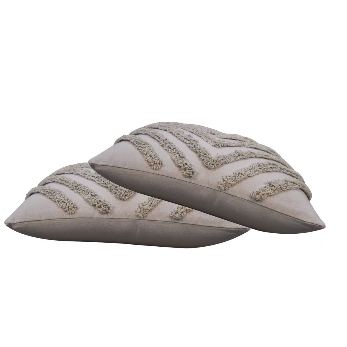 Tacy Cushion Set | Set of 2 | Slate Grey