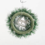 Elegant Christmas Wreath With Mixed Decorations