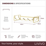 Modular Wine Rack - Gold