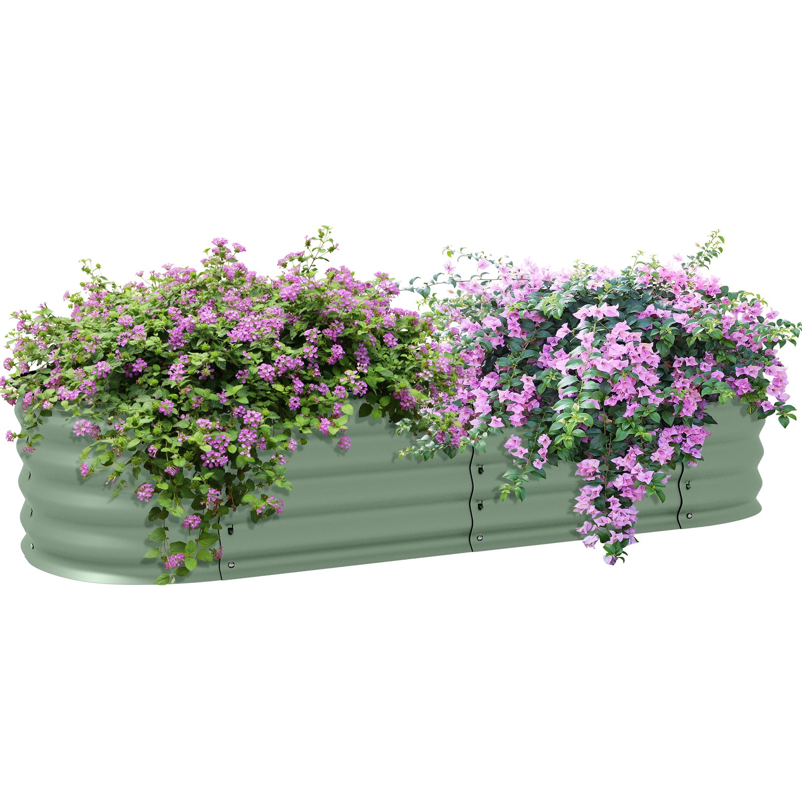 Raised Garden Kit Metal Planter Box
