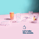 Clear Plastic Tumblers Set Of 6