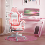 Gaming Chair With Footrest, Reclining Computer Chair
