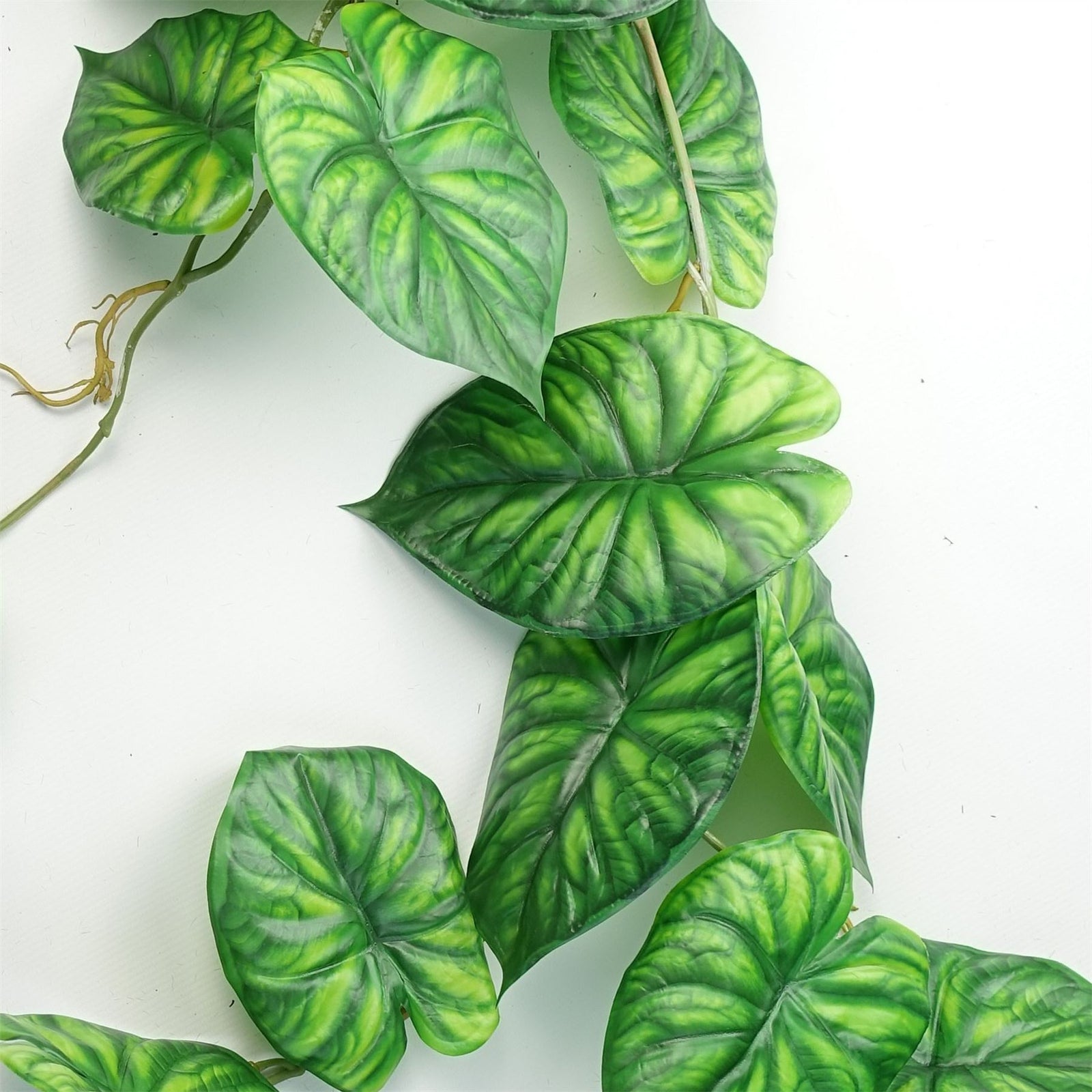 Artificial 120cm Trailing Hanging Plant Realistic Alocasia Dragon Scale Natural Look