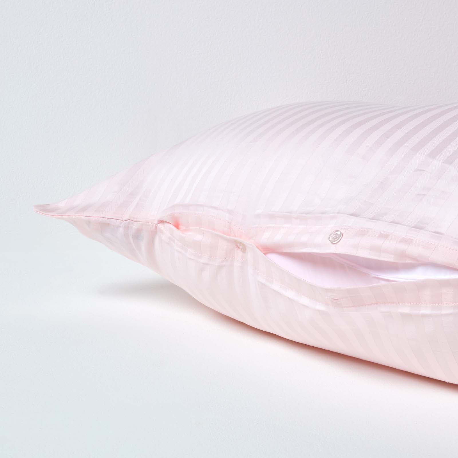 Egyptian Cotton Super Soft V Shaped Pillowcase 330 Tc | V Shape | Pink