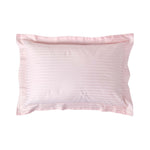 Egyptian Cotton Satin Stripe Oxford Pillowcase 330 Tc | 48 x 74cm | Pink
