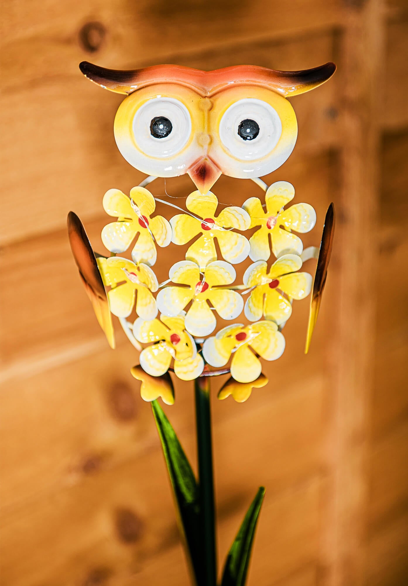 Owl Shaped Solar Power Garden Light