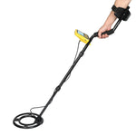 Deep Professional Metal Detector Hunt Treasure Gold Coins Waterproof | Black