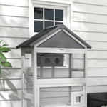 Bird Cage W/ Stands For Finches, Parakeets, Small Birds - Grey