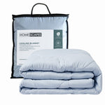 Cooling Blanket, Summer Coverless Duvet | EU Single | Blue