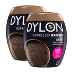 DYLON Washing Machine Fabric Dye Pod 350g For Clothes, 2pk