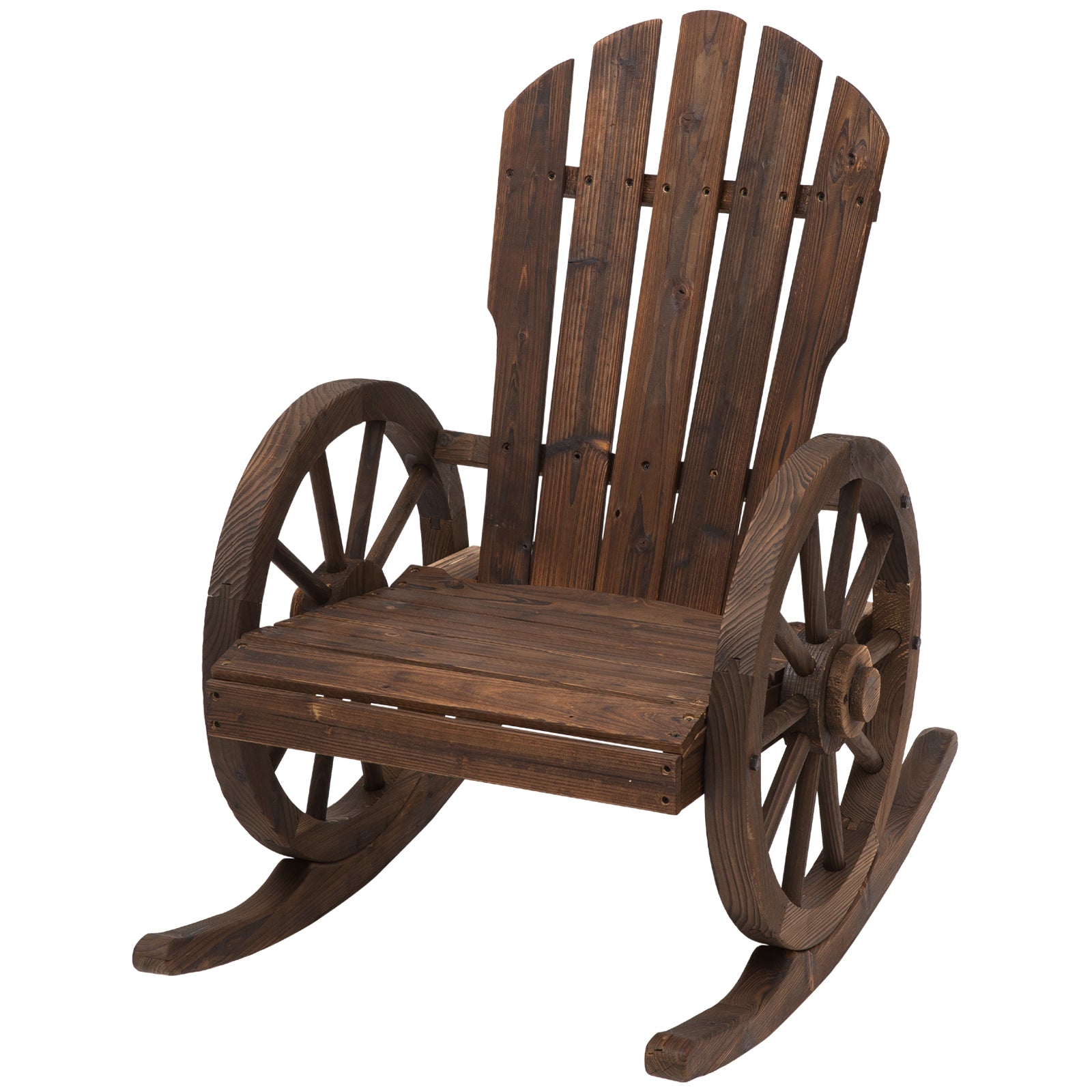 Patio Adirondack Rocking Chair Sun Lounger