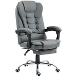 Pu Leather Executive Chair With Footrest