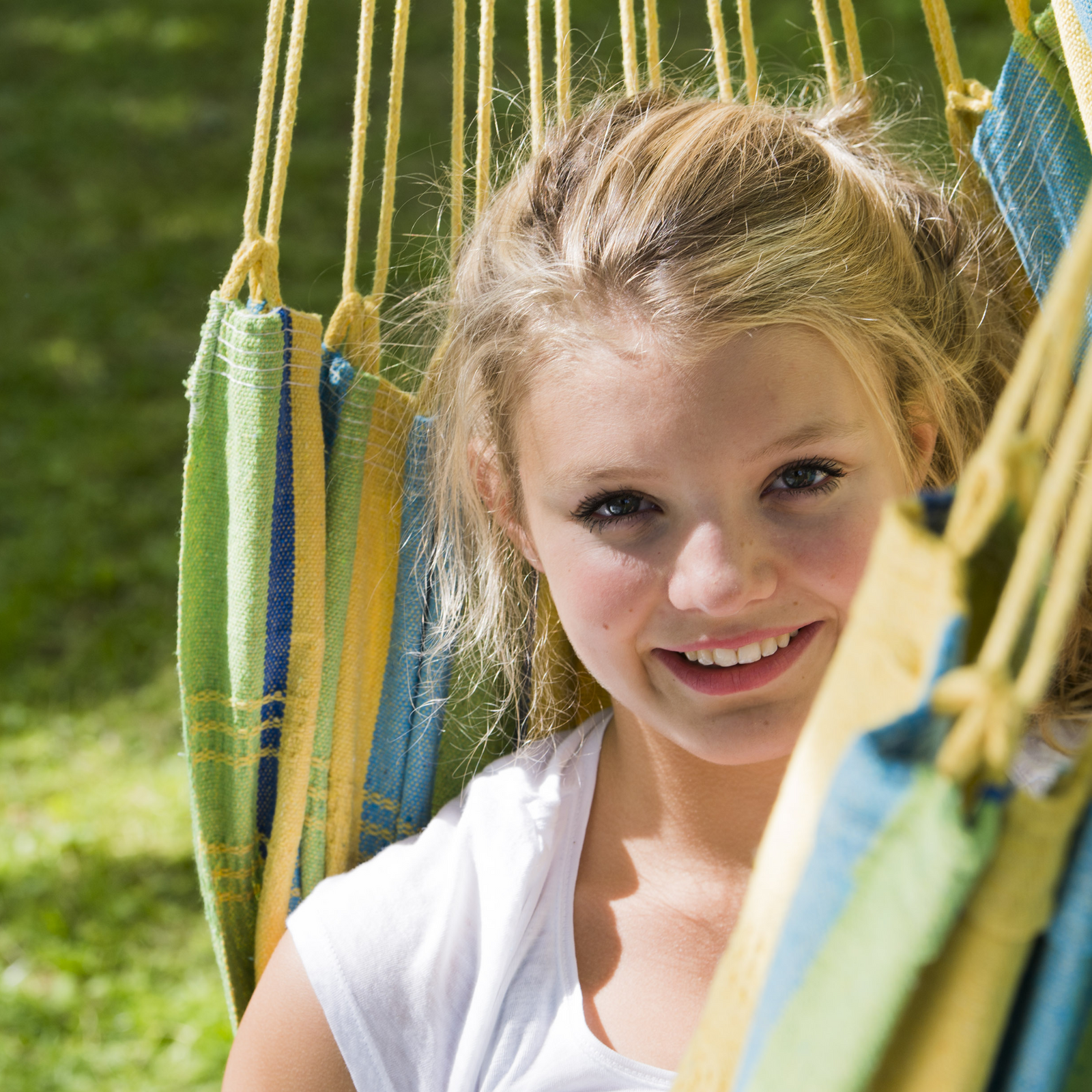 Brasil Hanging Hammock Chair - Lemon