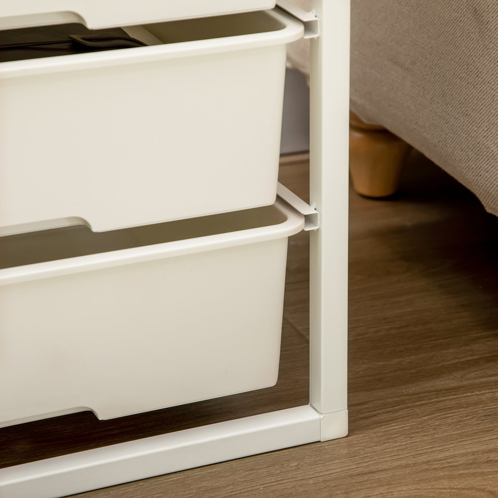 Chest Of Drawers, 6 Drawer Unit Storage Chest White