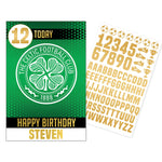 Personalise Birthday Card With Sticker Sheet Official Product