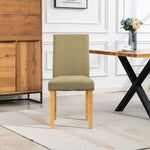 Almont Fabric Dining Chairs - Set Of 2 | Sage Green
