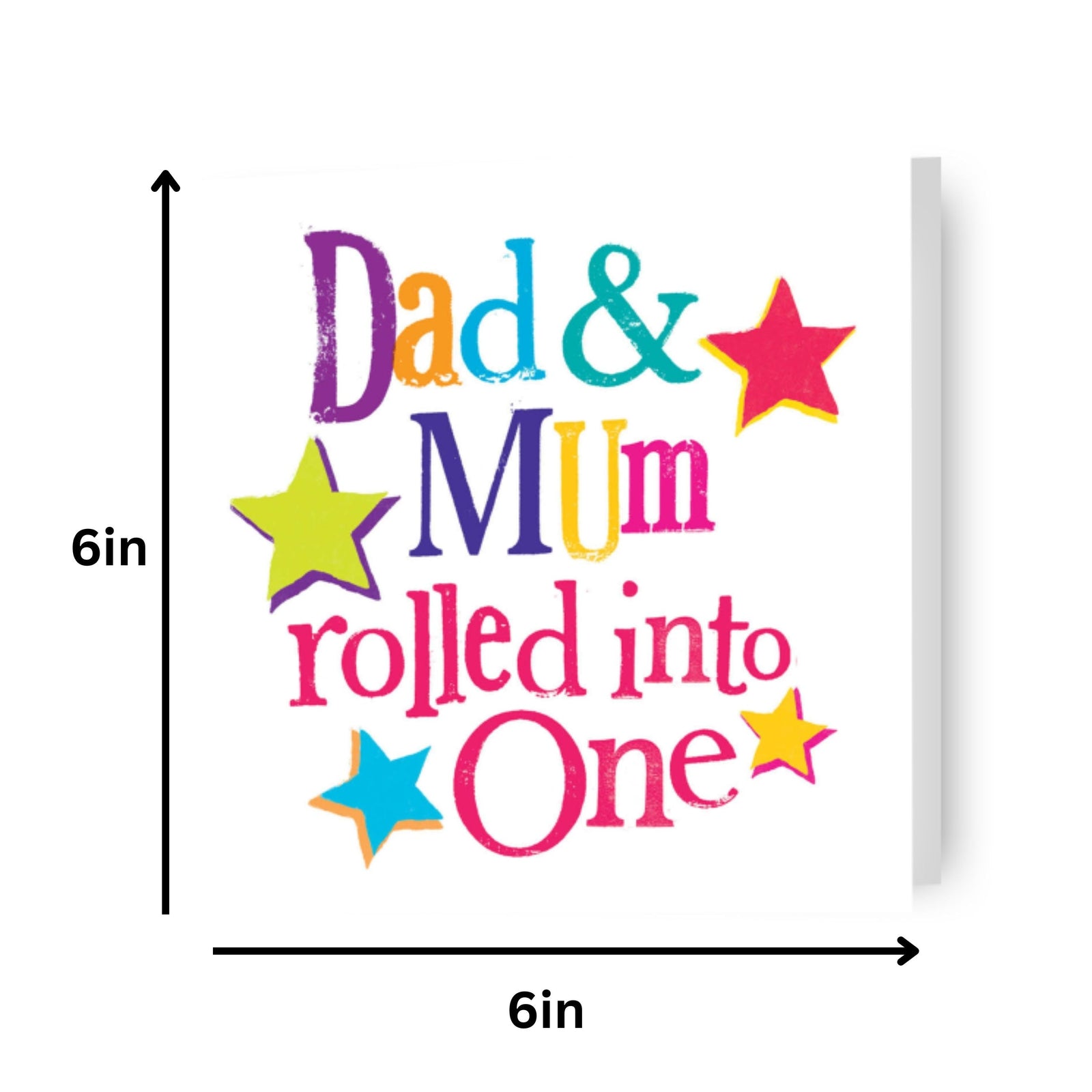 Dad & Mum Rolled Into One' Mother's Day Card Official Product