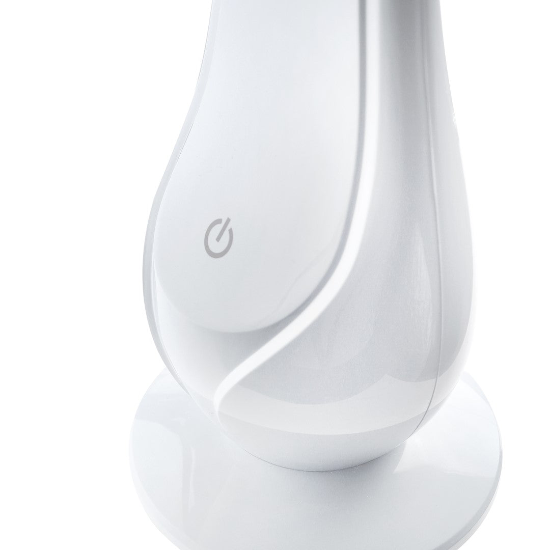 Lilly White Led Table Lamp Funky Reading Or Desk Lamp 4w Led Built In Fully Adjustable And 3 Stage Dimmer Switch