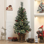 4ft Prelit Christmas Tree, 100 Led Lights, Modes