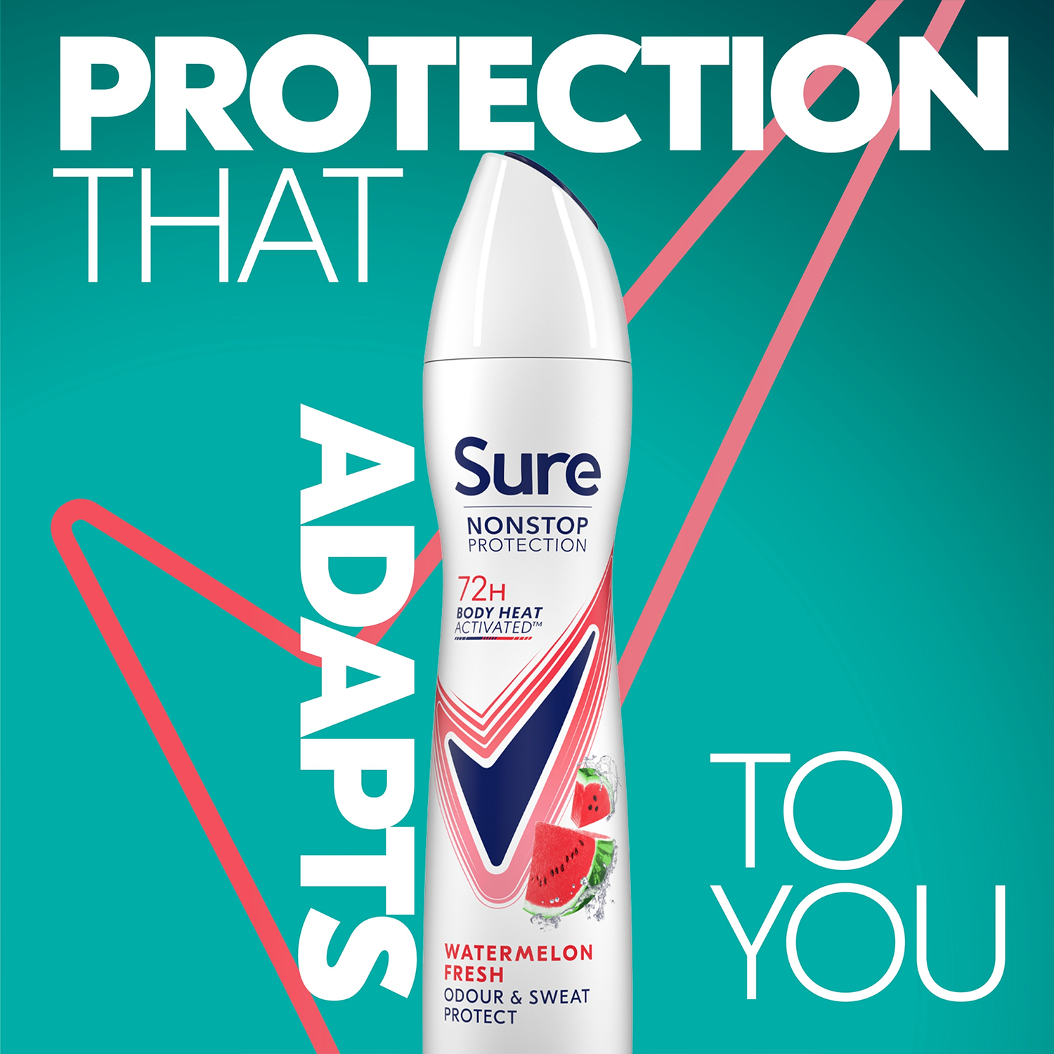 Women Antiperspirant 72h Nonstop Protection Uplift&fresh Advance Deo, 6pk, 250ml | 6