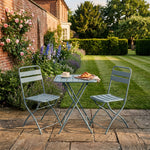 Colourways Vibrant Folding Patio Or Balcony Set | Blue