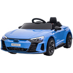 Audi Rs E-tron Gt Licensed 12v Kids Electric Ride On W/ Remote | Blue
