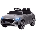 Aiyaplay Audi Q8 E-tron Sportback Kids Electric Car W/ Remote | Gray