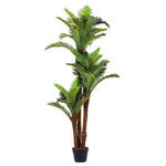 150cm H Artificial Fern Plants Decor For House Office Garden Indoor Outdoor