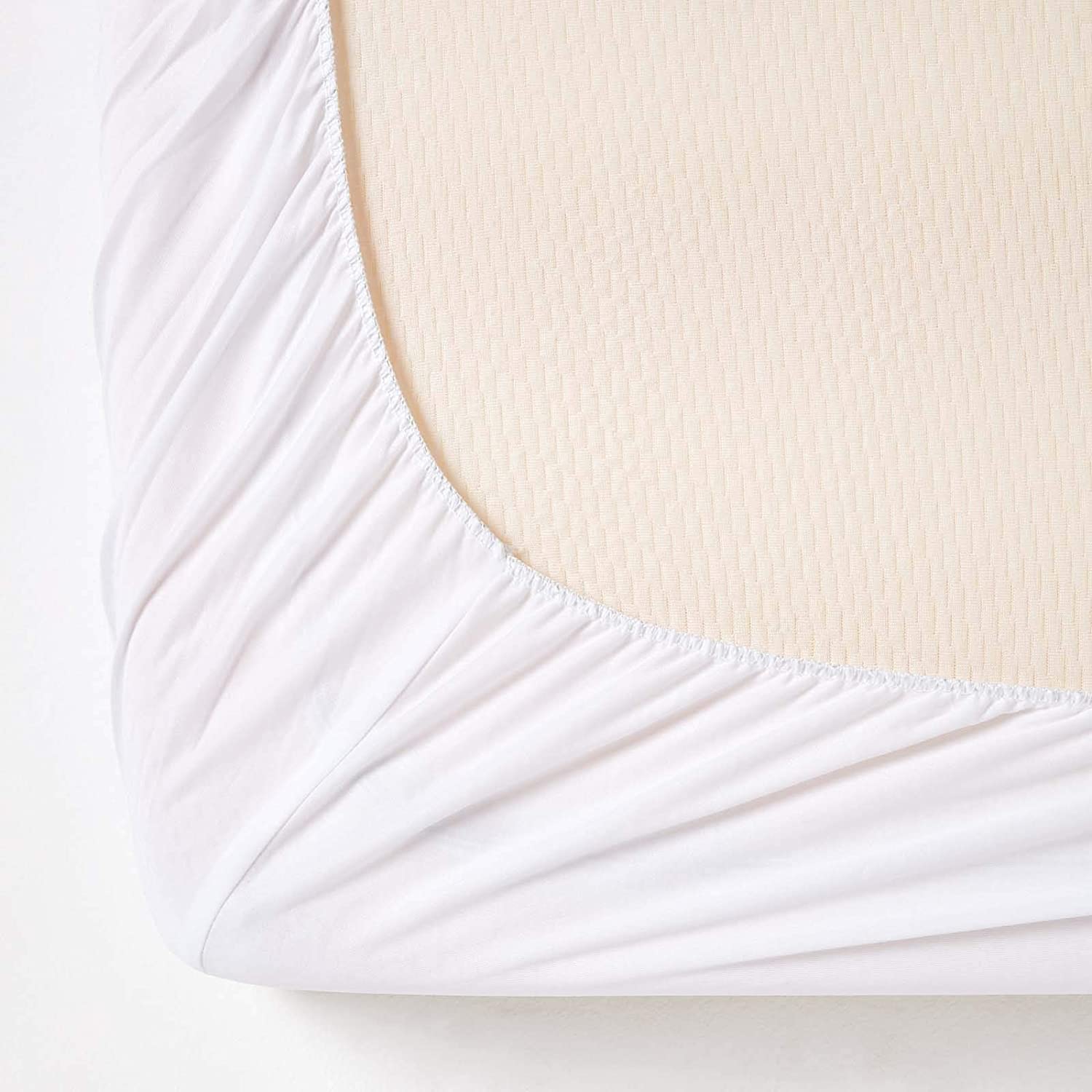 Waterproof Terry Towelling Mattress Protector | European King | White