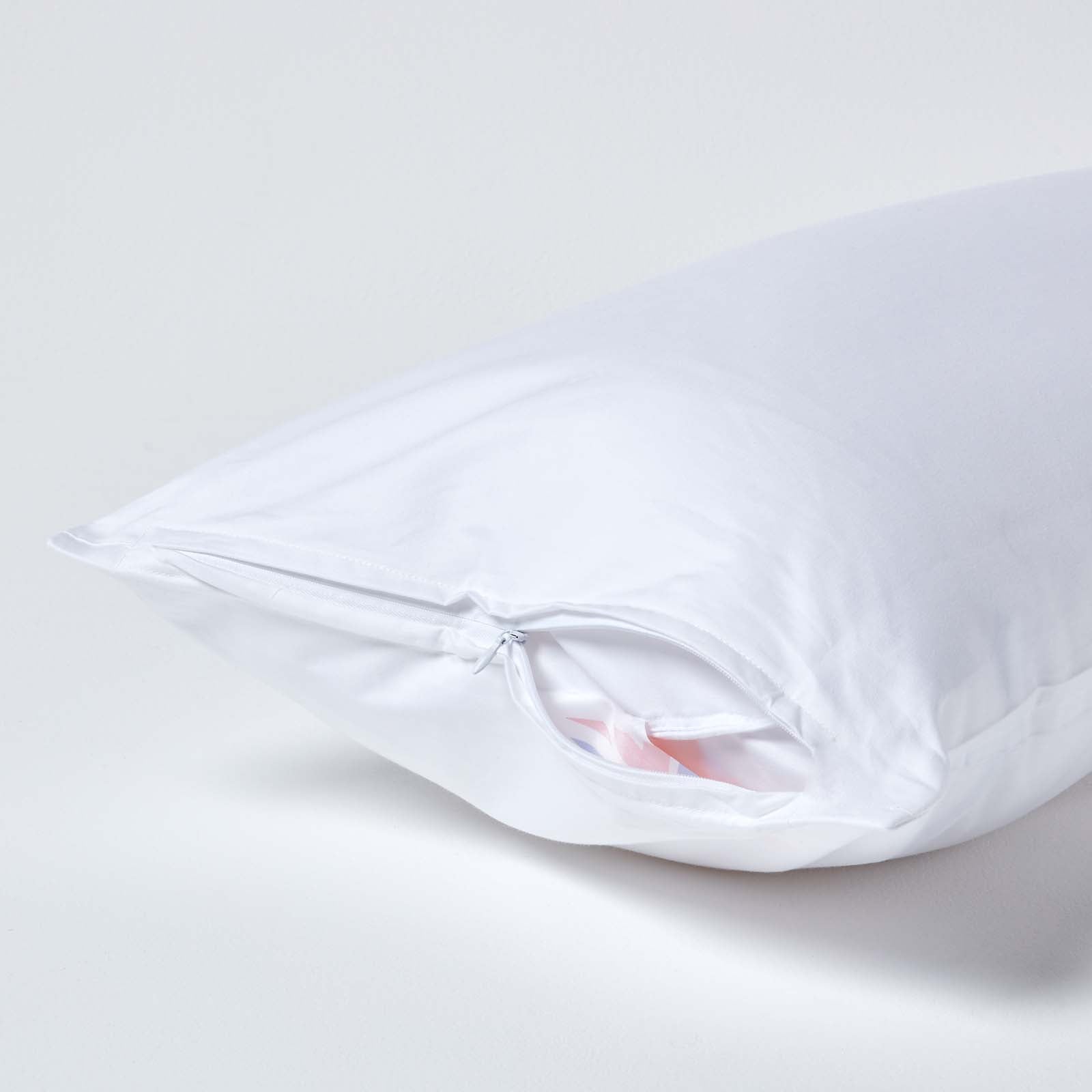 European Size Egyptian Cotton Pillowcase 1000 Tc | 40 x 80cm | White