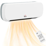 Wall Mounted Electric Heater With Timer Overheat Protection