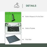Camping Shower Tent W/ Pop Up Design, Outdoor Dressing Room