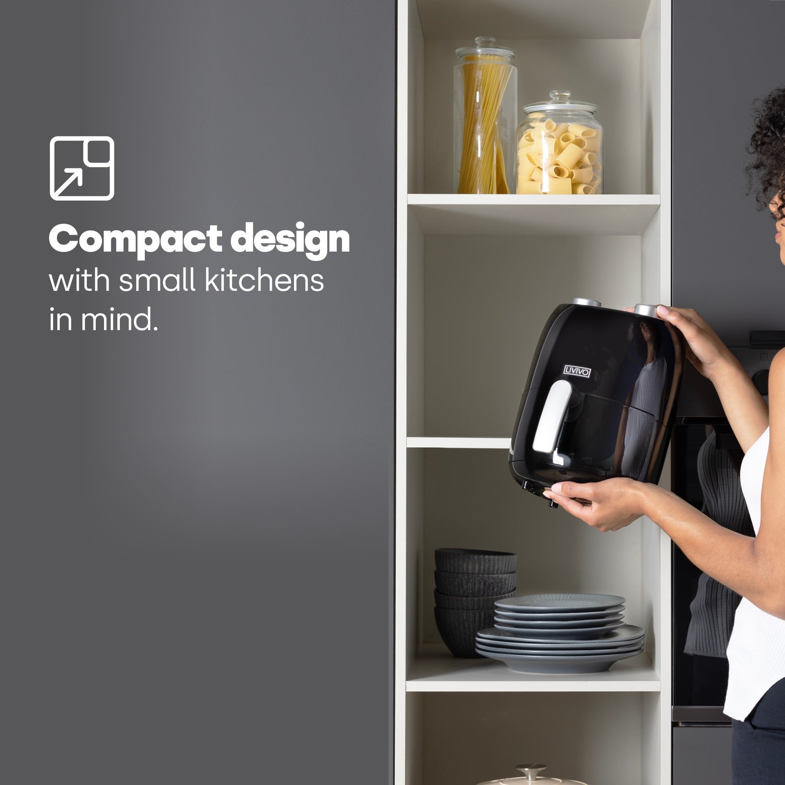 2l Air Fryer - Black