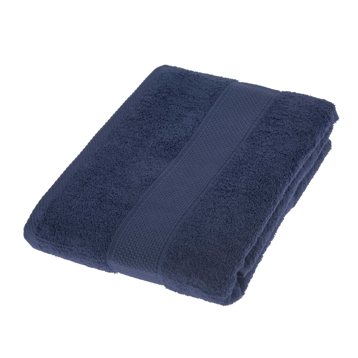 Turkish Cotton 500gsm Towel | Bath Sheet | Navy Blue