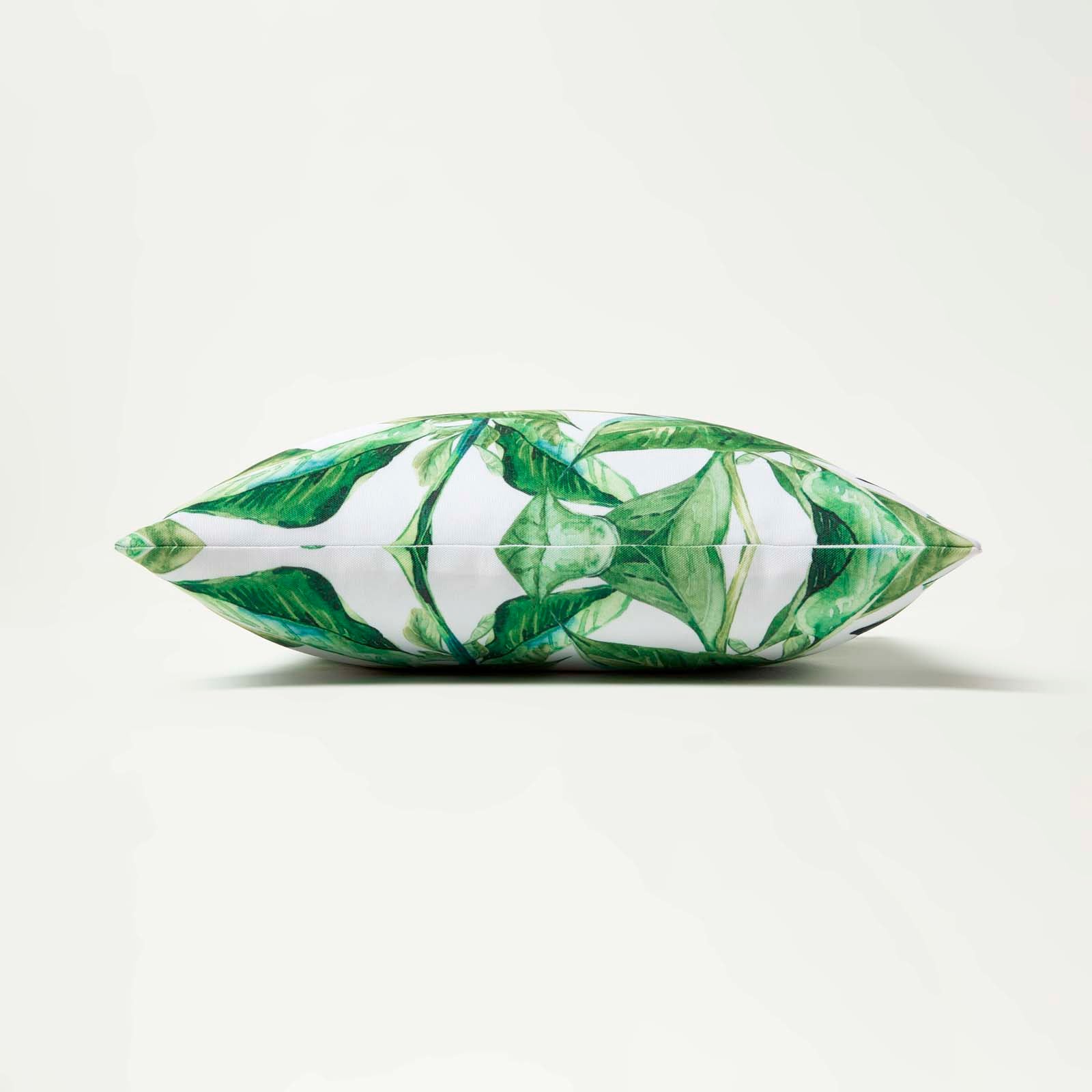 Banana Leaf Outdoor Cushion 45 X 45 Cm, Set Of 2 | 45cm x 45cm | Green