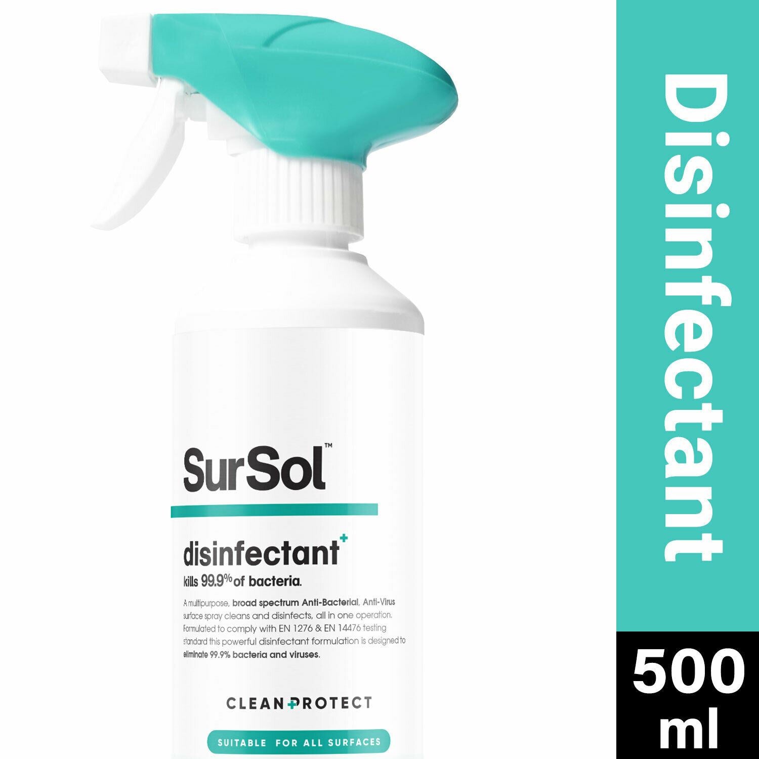 Clean + Protect Disinfectant For All Surfaces, 500ml
