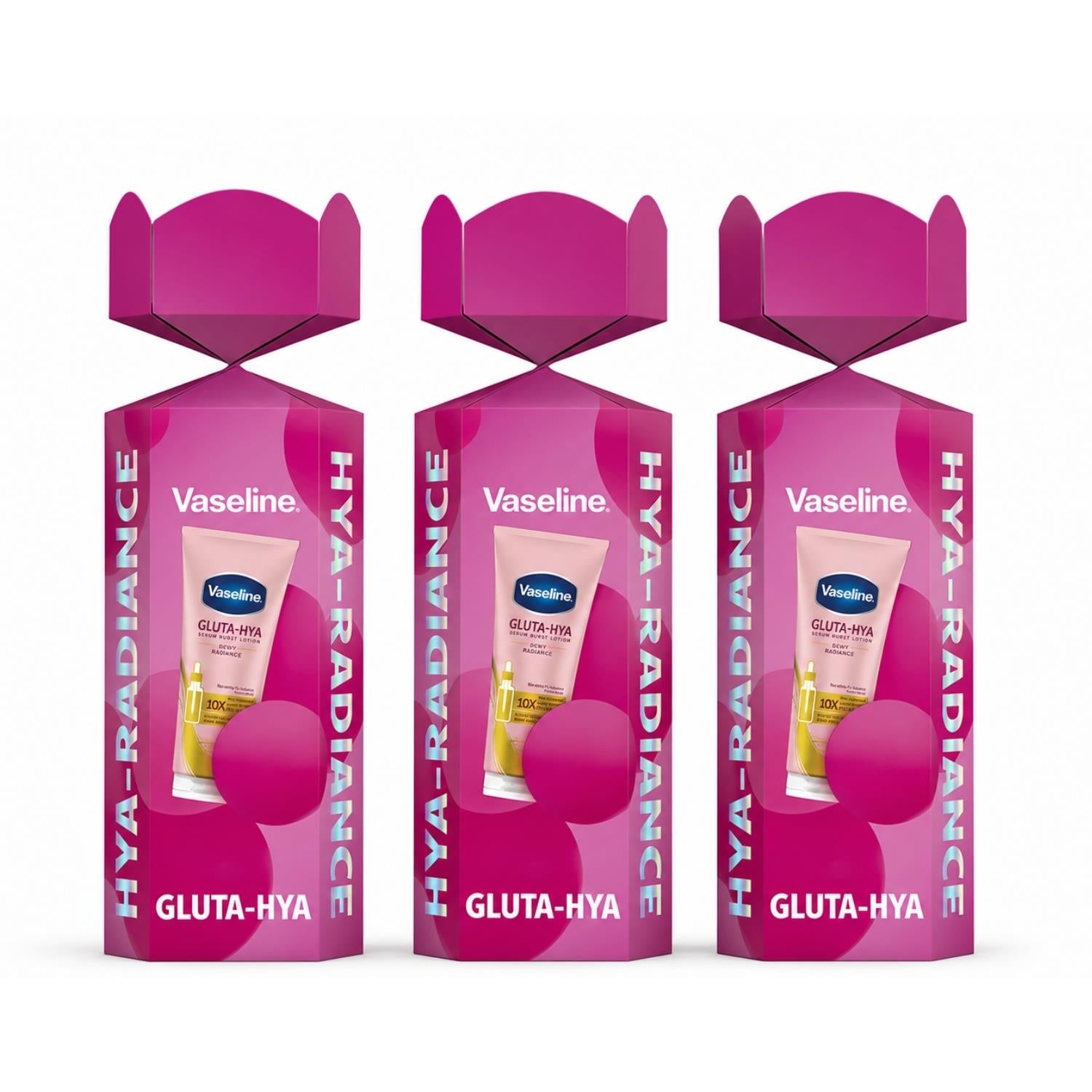 Gluta-hya Dewy Radiance Serum Burst Body Lotion Gift Set 200ml | Set of 3
