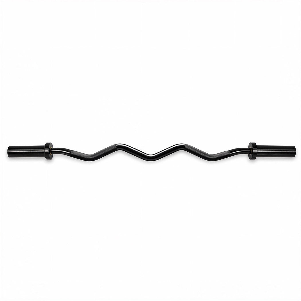 Centra Ez Curl Bar Olympic Barbell 120cm Weight Bar Strength Training 367kg