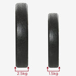 20kg Adjustable Dumbbells Weight Set | Black