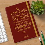 The Lord Of The Rings 2026 A5 Diary Official Product