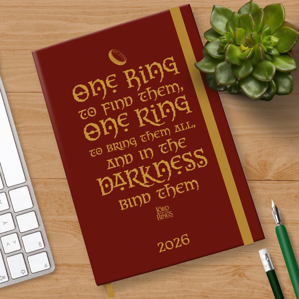 The Lord Of The Rings 2026 A5 Diary Official Product
