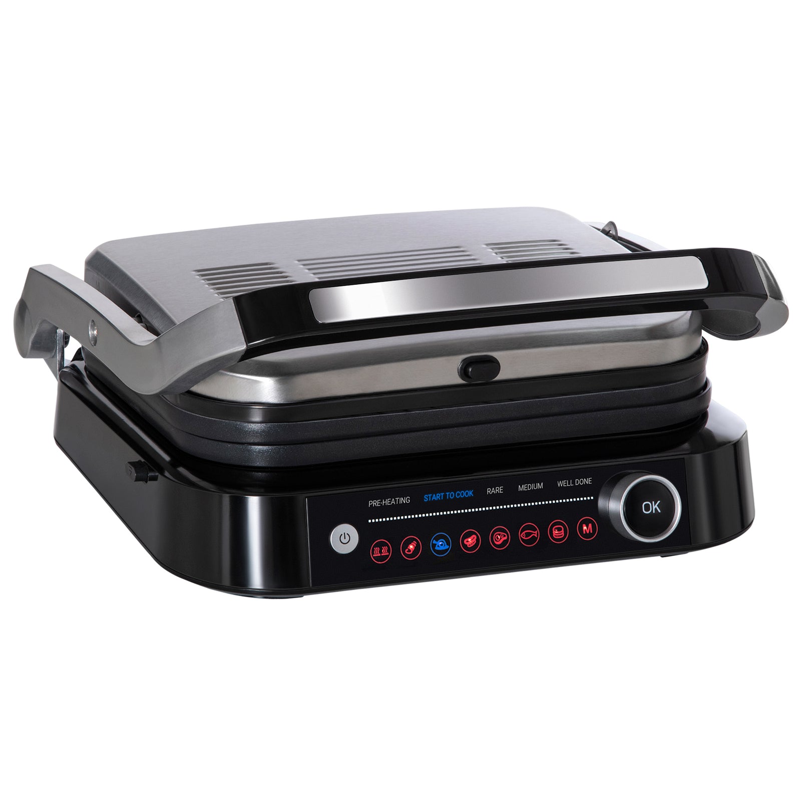 Health Grill And Panini Press 2100w With 8 Settings