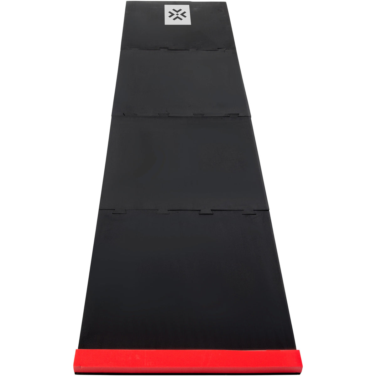 Darts Puzzle Floor Protector Oche Mat | One Size | Red