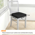 Outsunny Outdoor Chair Seat Cushions Set Of 2, Garden Chair Cushions