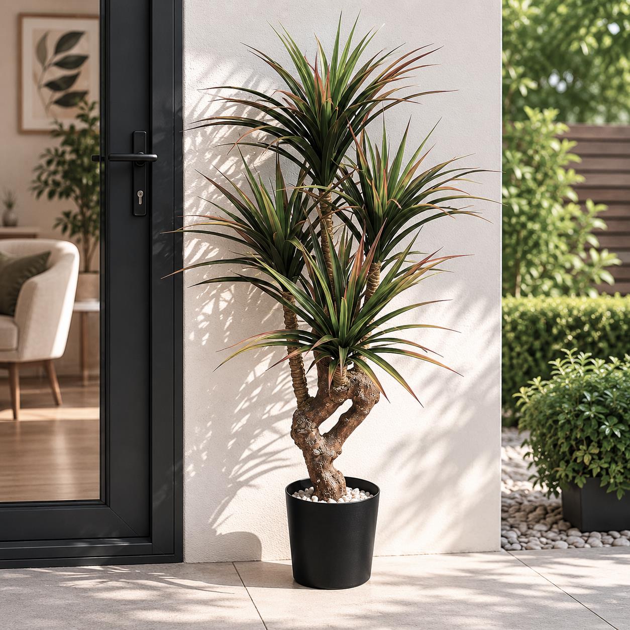 105cm Artificial Uv Resistant Yucca Tree
