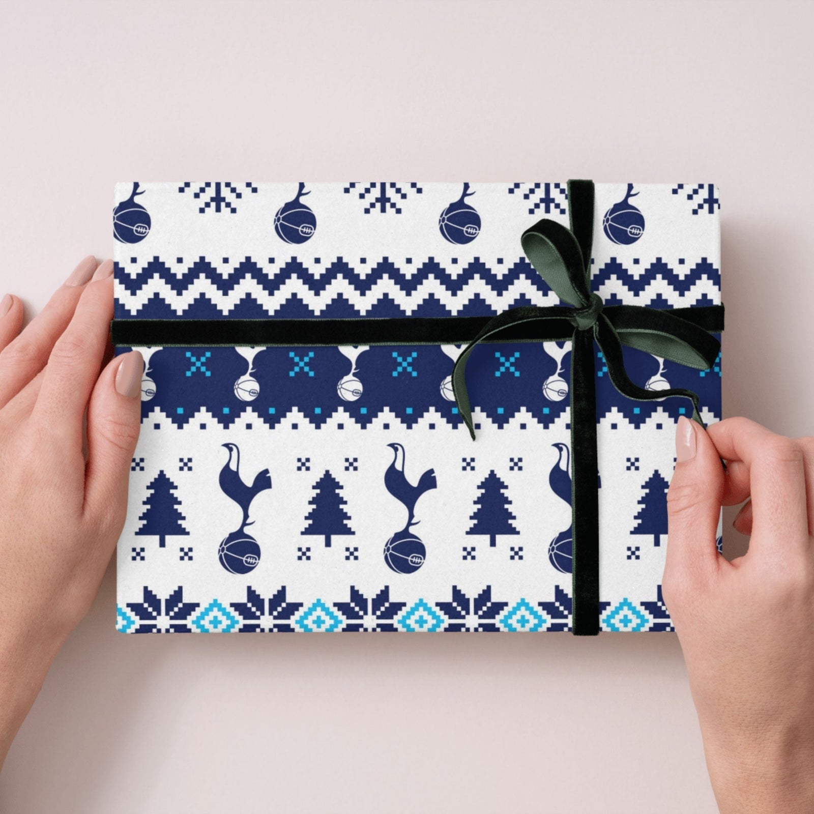 Christmas Gift Wrap, 2 Sheet 2 Tag, Official Product