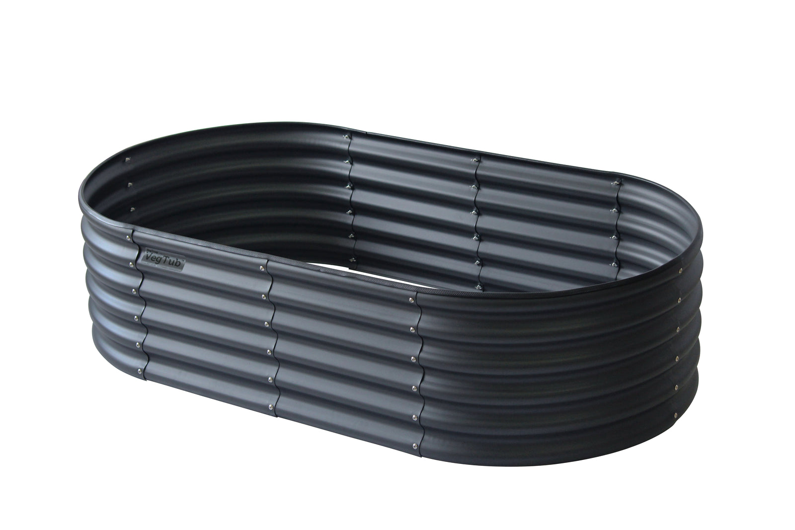 Modular Metal Raised Bed Kit | Charcoal