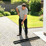 113 X 26 Cm Lawn Levelling Rake With 169 Cm Handle