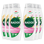 Mineral Therapy Shower Gel Feel Moisturised Mood Boosting 450ml, 6 Pack | 6 | White